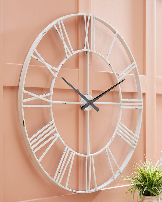 Paquita Wall Clock - Yulissa Home Furnishings (NJ)