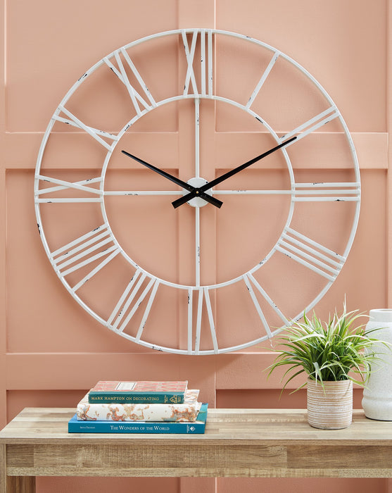 Paquita Wall Clock - Yulissa Home Furnishings (NJ)