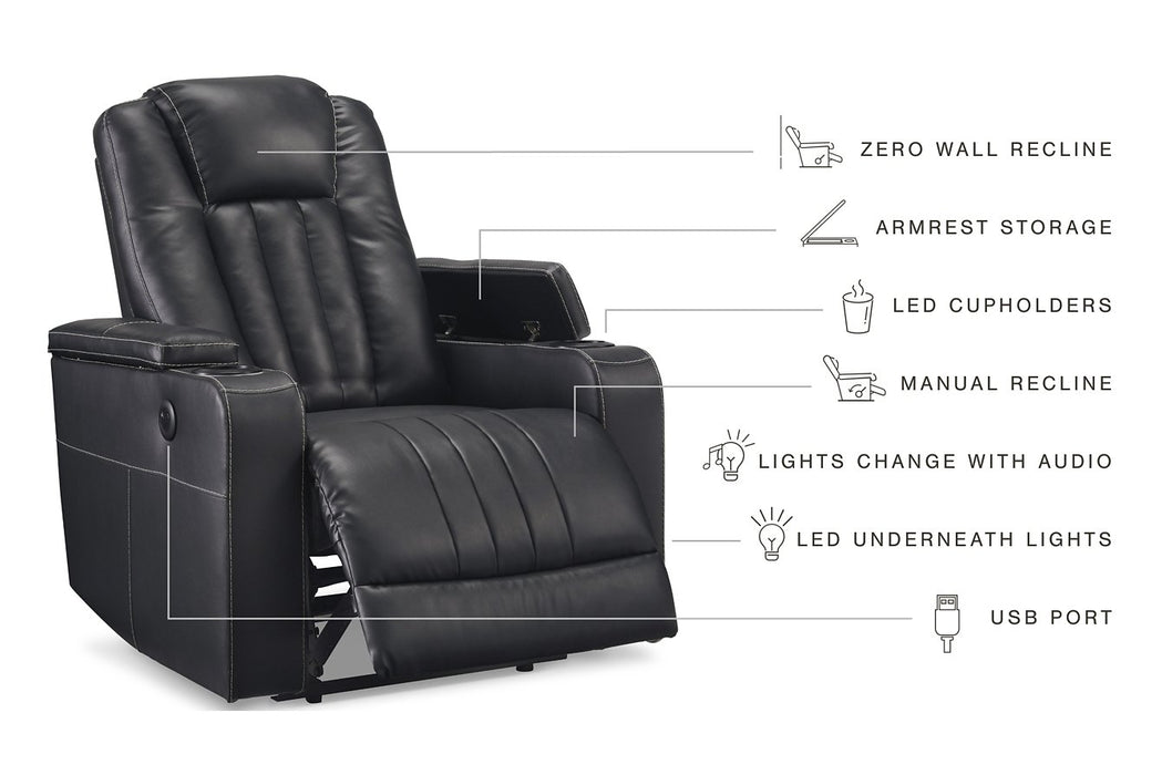 Center Point Recliner - Yulissa Home Furnishings (NJ)