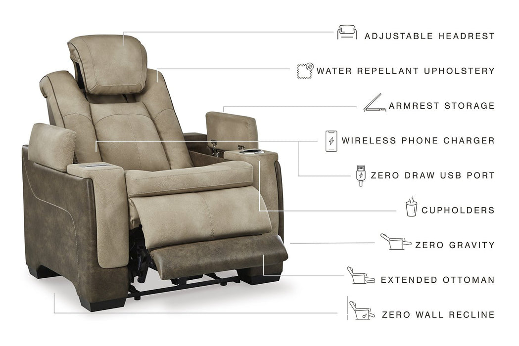 Next-Gen DuraPella Power Recliner - Yulissa Home Furnishings (NJ)