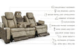 Next-Gen DuraPella Power Reclining Sofa - Yulissa Home Furnishings (NJ)