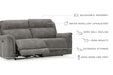 Next-Gen DuraPella Power Reclining Sofa - Yulissa Home Furnishings (NJ)