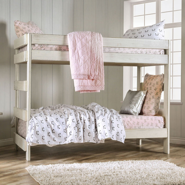 ARLETTE T/T Bunk Bed w/ 2 Slat Kits (*Mattress Ready)