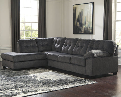 Accrington 2-Piece Sectional with Chaise - Yulissa Home Furnishings (NJ)