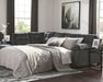 Accrington 2-Piece Sleeper Sectional with Chaise - Yulissa Home Furnishings (NJ)