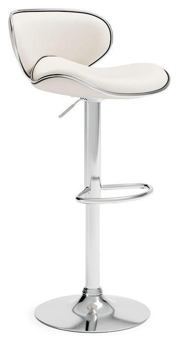 Pollzen - Tall Uph Swivel Barstool(2/cn)