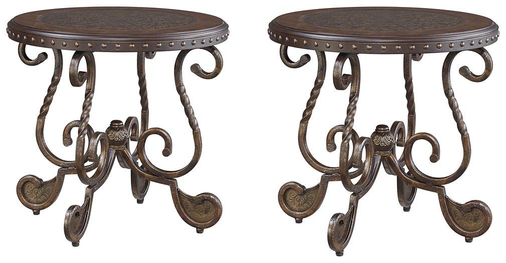 Rafferty 2-Piece End Table Set