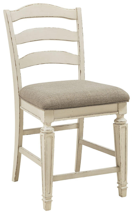 Realyn - Upholstered Barstool (2/cn)