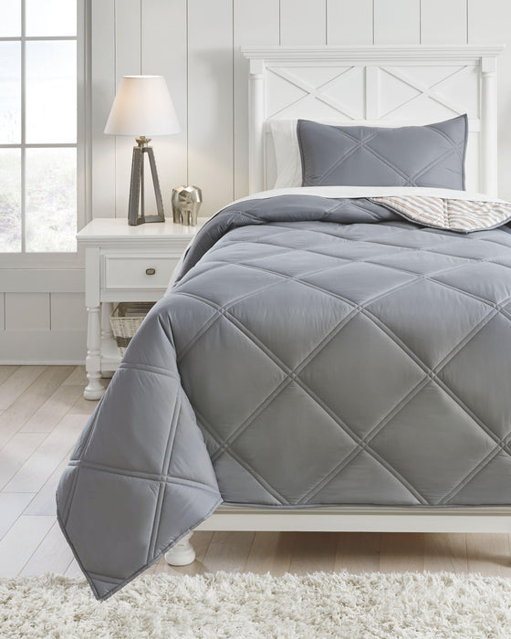 Rhey - Twin Comforter Set