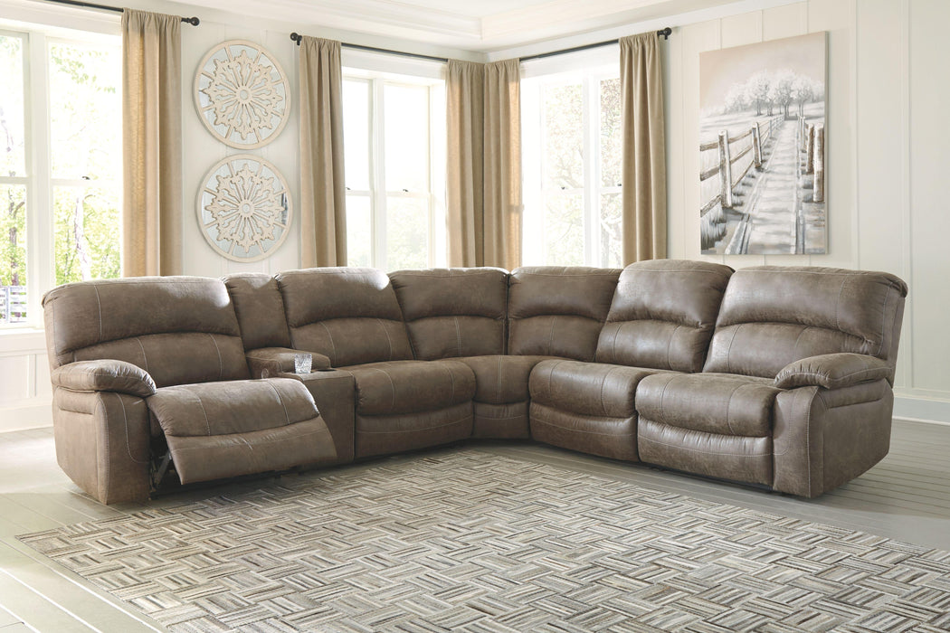 Segburg - Left Arm Facing Power Sofa 4 Pc Sectional