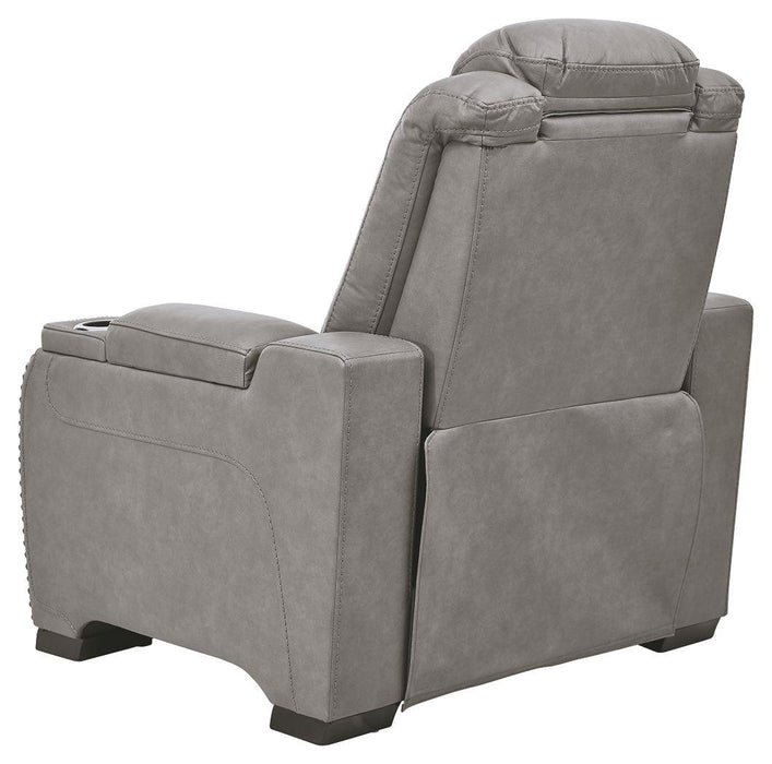 The Man-den - Pwr Recliner/adj Headrest