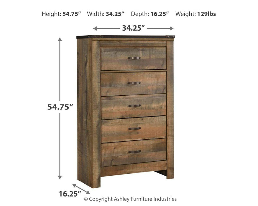 Trinell - Five Drawer Chest