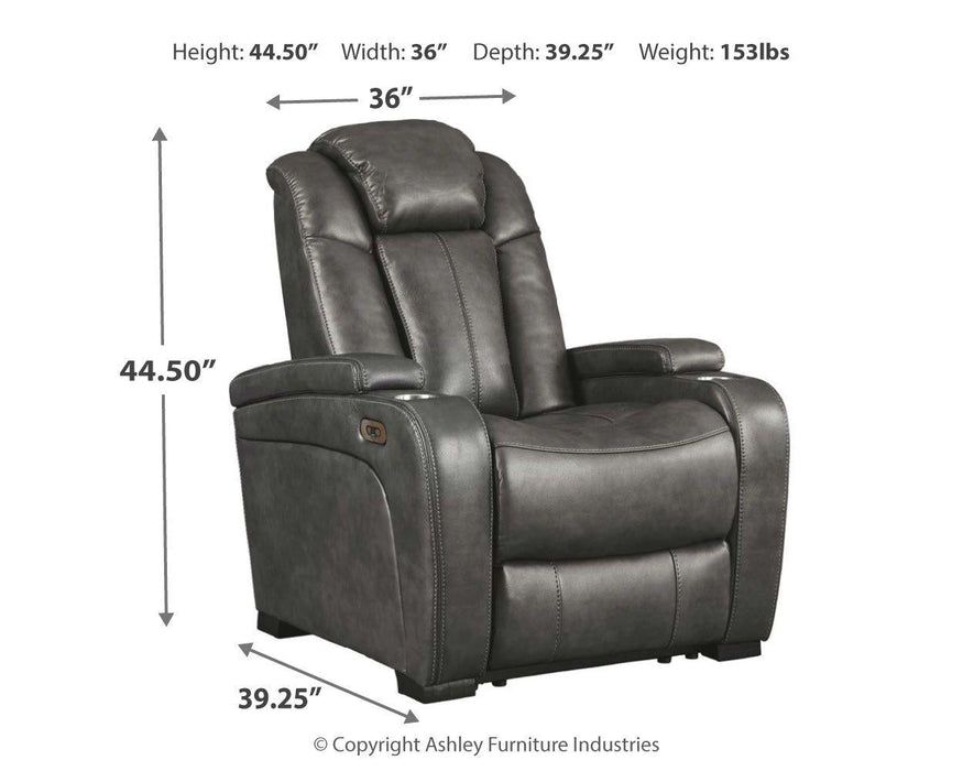 Turbulance - Pwr Recliner/adj Headrest