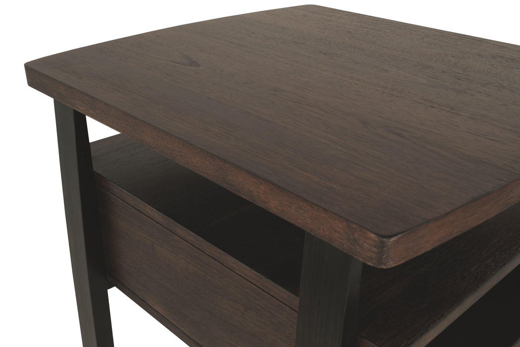 Vailbry - Rectangular End Table