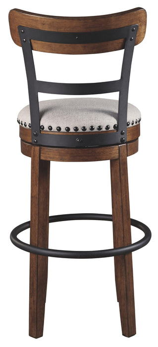 Valebeck - Tall Uph Swivel Barstool(1/cn)