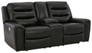 Warlin - Pwr Rec Loveseat/con/adj Hdrst image