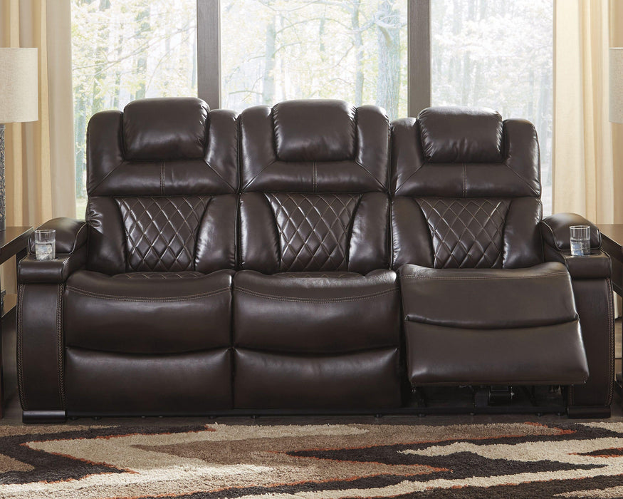 Warnerton - Pwr Rec Sofa With Adj Headrest