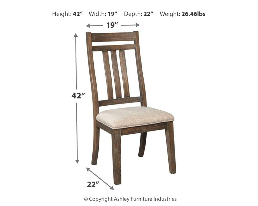 Wyndahl - Dining Uph Side Chair (2/cn) - Framed Back