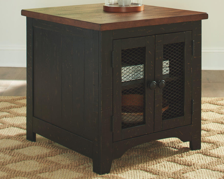 Valebeck - Rectangular End Table