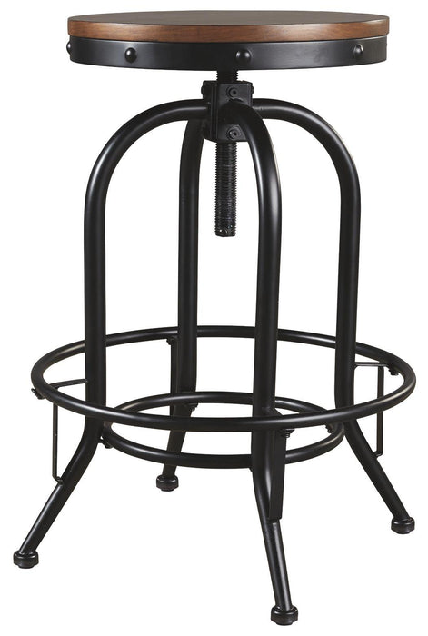 Valebeck - Tall Swivel Barstool (2/cn) image