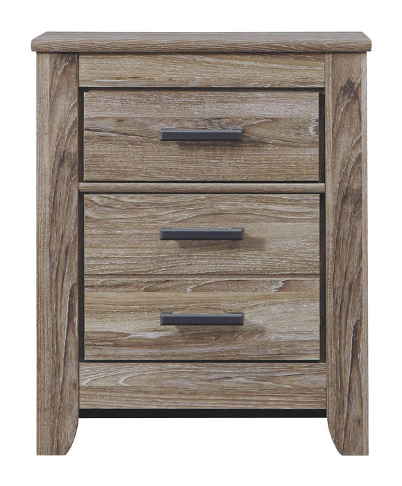 Zelen - Two Drawer Night Stand