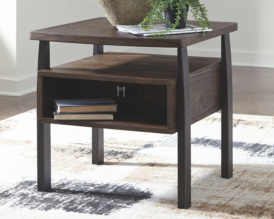 Vailbry - Rectangular End Table