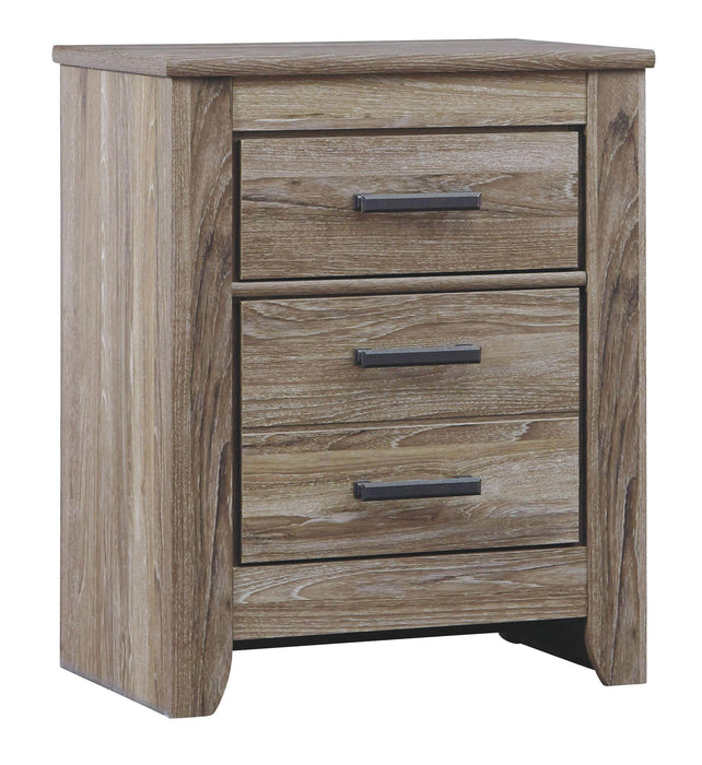 Zelen - Two Drawer Night Stand