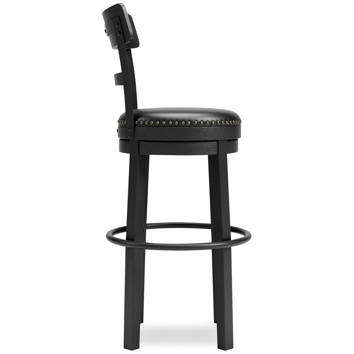 Valebeck - Tall Uph Swivel Barstool(1/cn)