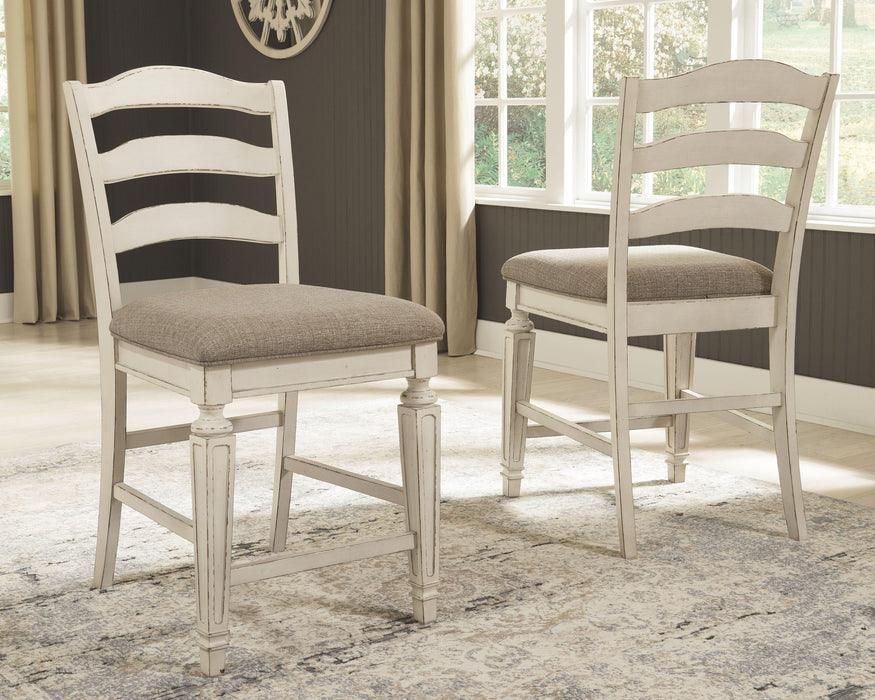 Realyn - Upholstered Barstool (2/cn)