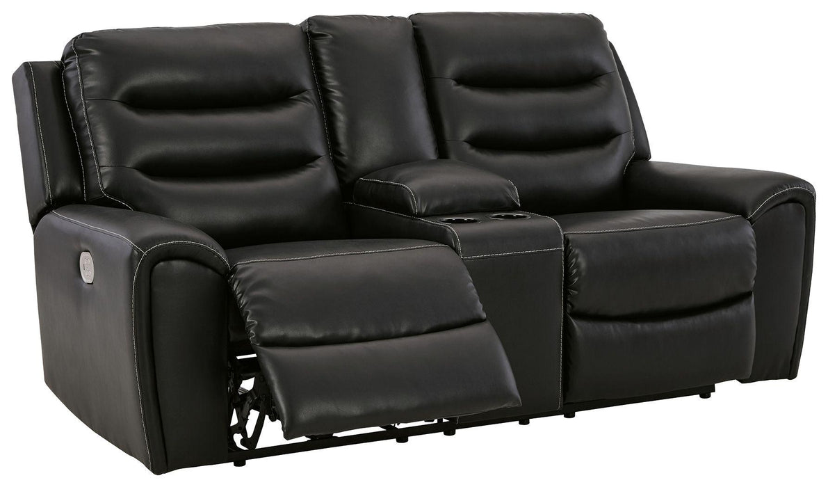 Warlin - Pwr Rec Loveseat/con/adj Hdrst