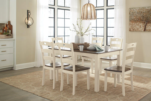 Woodanville Dining Table and Chairs (Set of 7) image