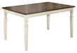 Whitesburg - Rectangular Dining Room Table image