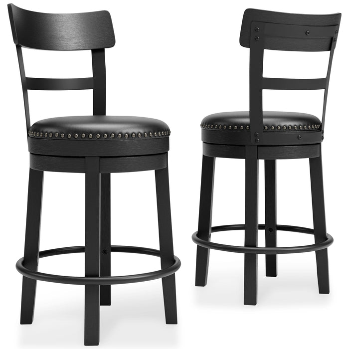 Valebeck - Uph Swivel Barstool (1/cn) image