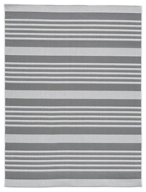 Reidman Gray/Ivory 5'3" x 7' Rug image