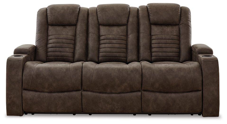 Soundcheck Earth Power Reclining Sofa