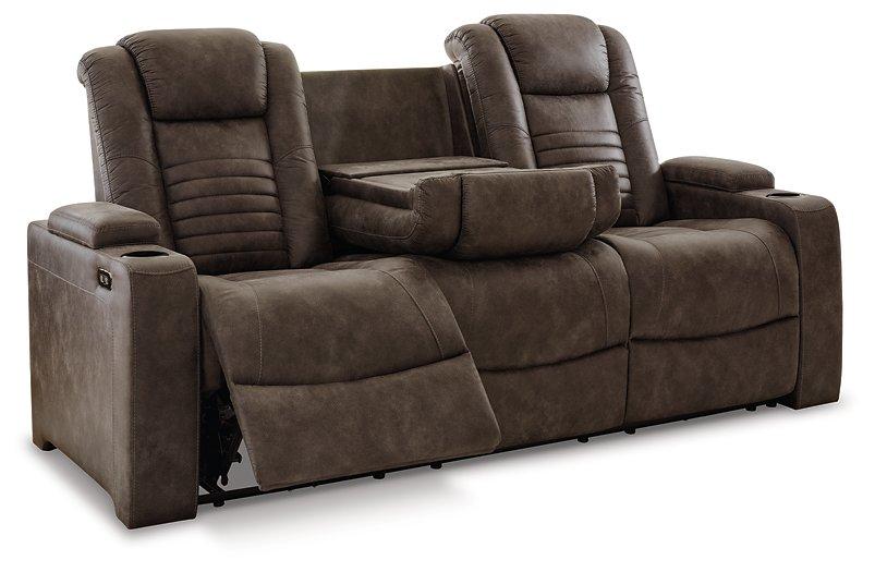 Soundcheck Earth Power Reclining Sofa