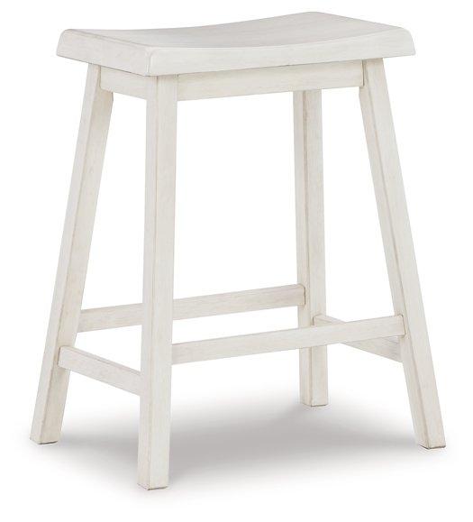 Stuven White Counter Height Stool