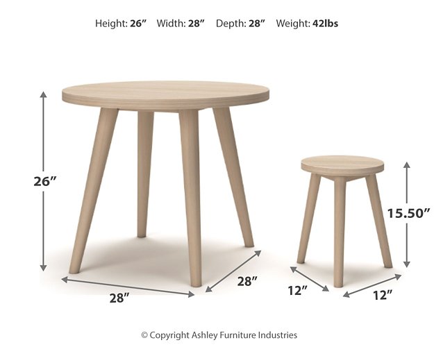 Blariden Table and Chairs (Set of 5) - Yulissa Home Furnishings (NJ)