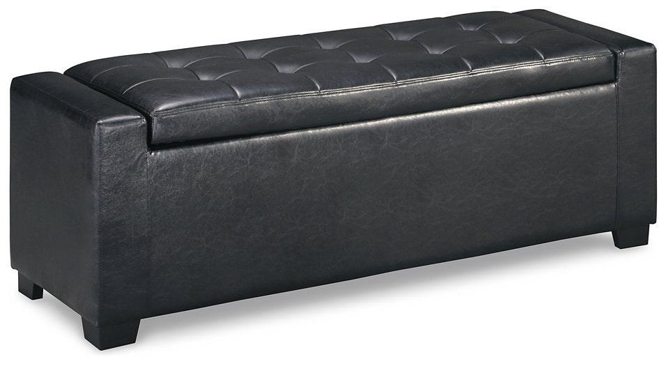 Benches Upholstered Storage Bench image