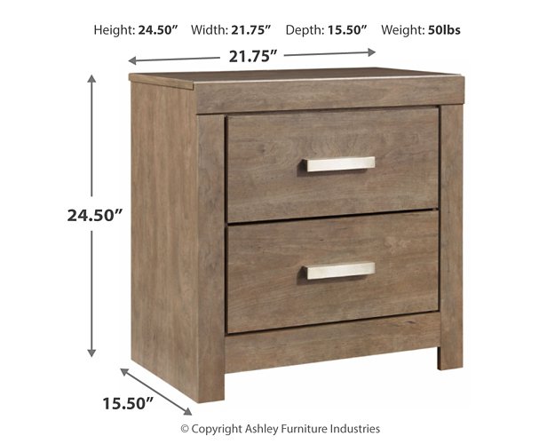 Culverbach Nightstand - Yulissa Home Furnishings (NJ)