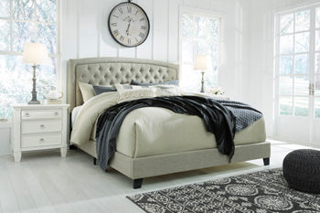 Jerary Upholstered Bed - Yulissa Home Furnishings (NJ)