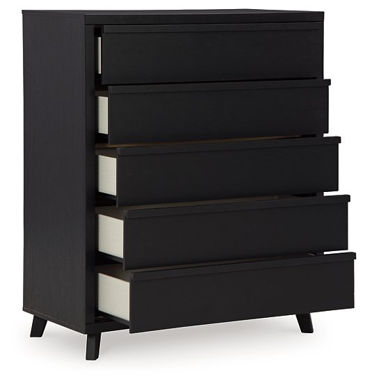 Danziar Wide Chest of Drawers - Yulissa Home Furnishings (NJ)