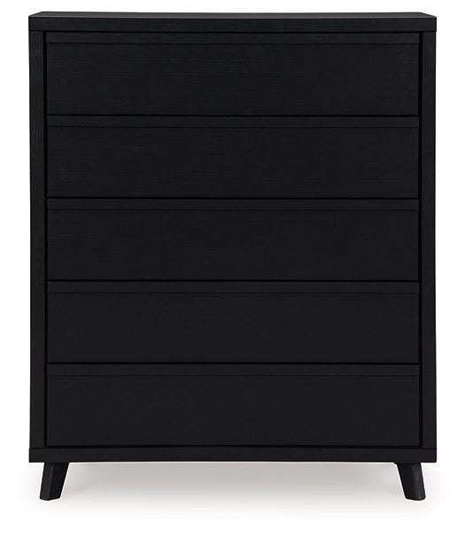 Danziar Wide Chest of Drawers - Yulissa Home Furnishings (NJ)