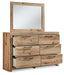 Hyanna Dresser and Mirror - Yulissa Home Furnishings (NJ)