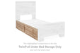 Hyanna Bed with 1 Side Storage - Yulissa Home Furnishings (NJ)