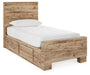 Hyanna Bed with 1 Side Storage - Yulissa Home Furnishings (NJ)