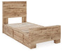 Hyanna Bed with 2 Side Storage - Yulissa Home Furnishings (NJ)