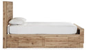 Hyanna Bed with 1 Side Storage - Yulissa Home Furnishings (NJ)