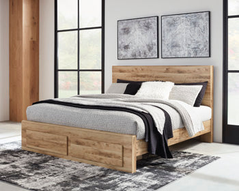 Hyanna Panel Storage Bed - Yulissa Home Furnishings (NJ)