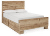 Hyanna Bed with 2 Side Storage - Yulissa Home Furnishings (NJ)